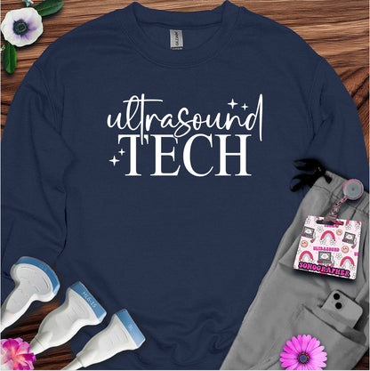"Ultrasound Tech Sparkle" Sweatshirt