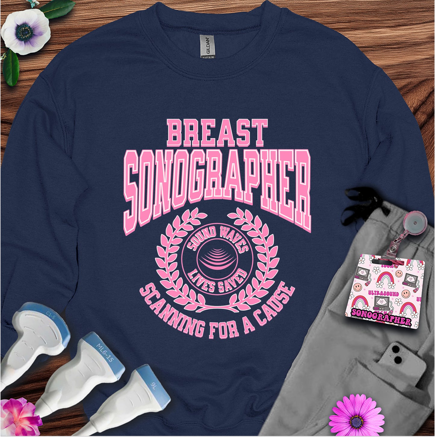 "Sound Waves, Lives Saved" Sweatshirt