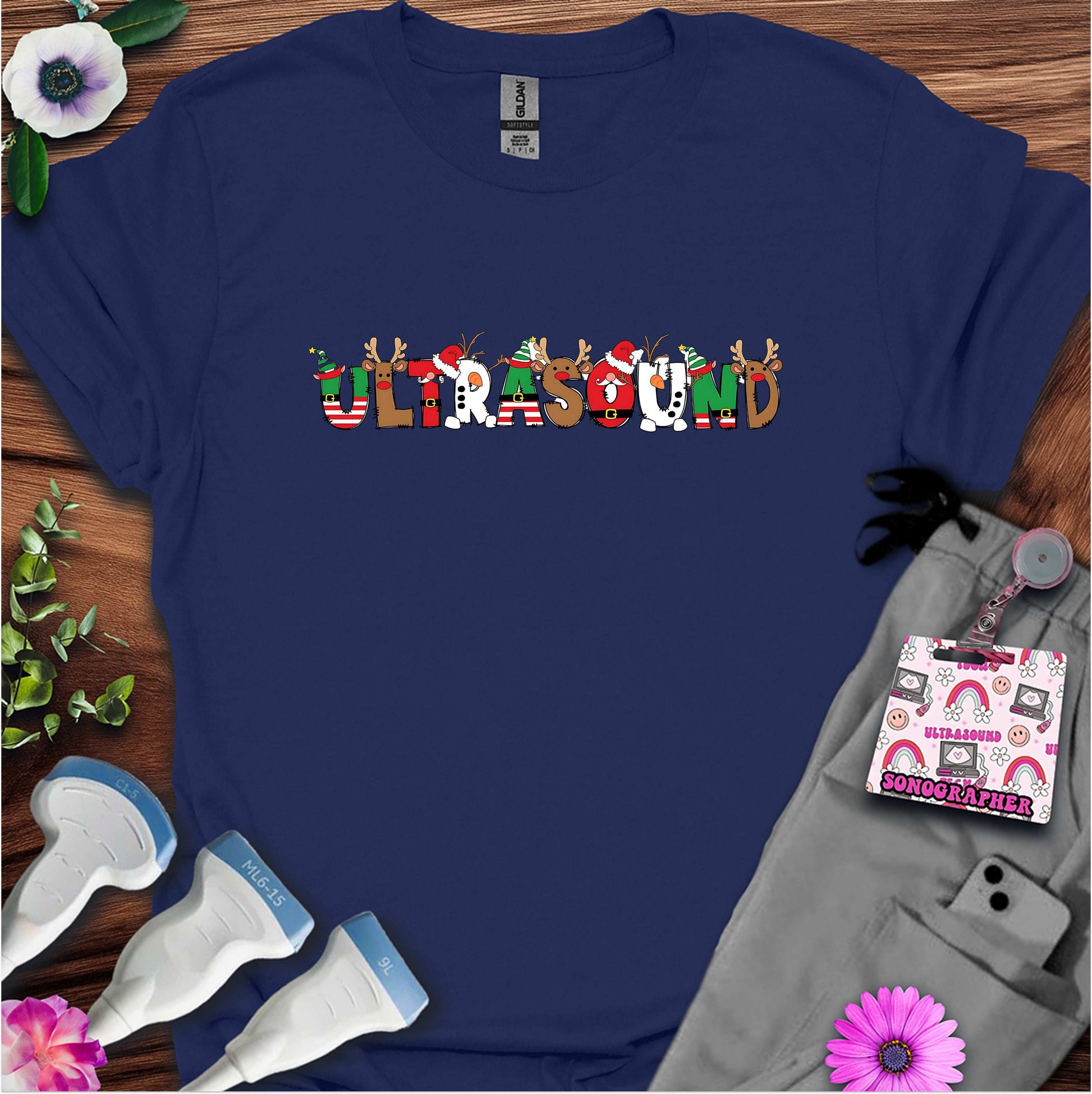"Ultrasound Christmas" T-shirt