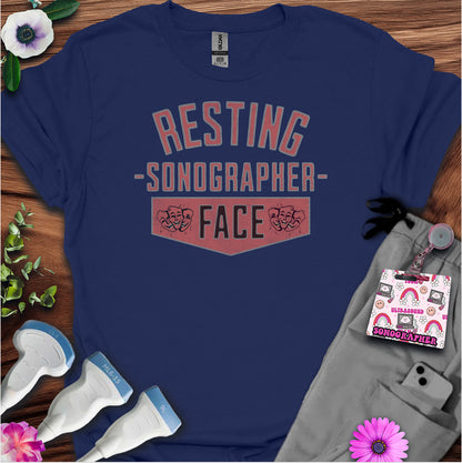 "Resting Sonographer Face" T-Shirt