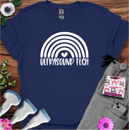 "Ultrasound Tech Rainbow🌈" T-Shirt