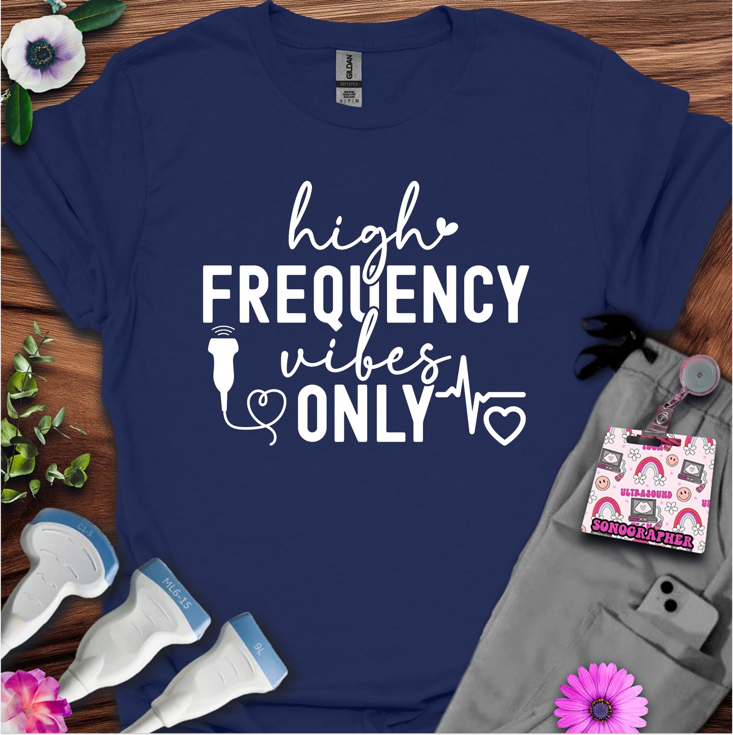 "High Frequency Vibes" T-shirt