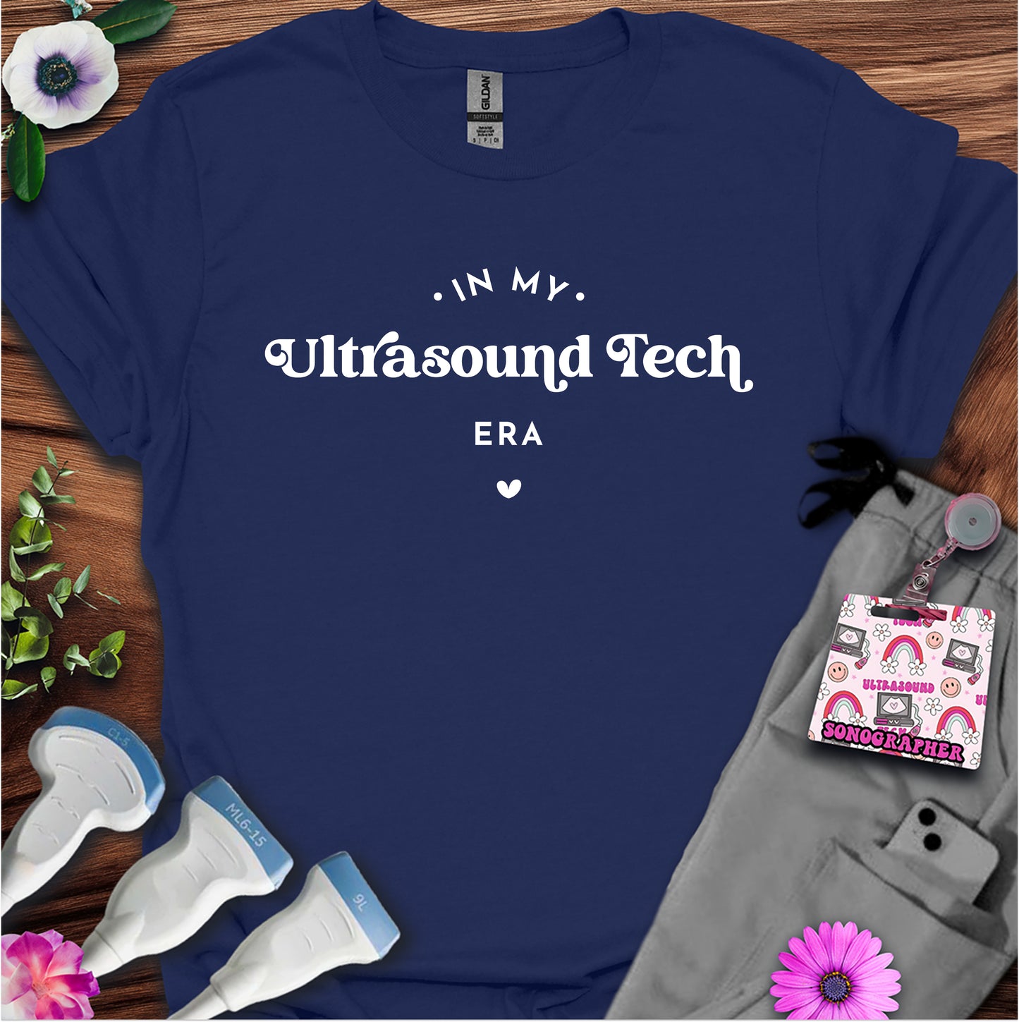 "Ultrasound Tech Era" T-shirt