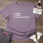 "Single, Taken, Ultrasound Tech" T-Shirt