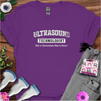 "Ultrasound Technologist, Not a Technician" T-shirt