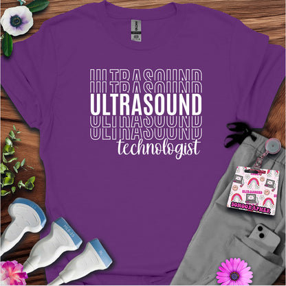 "Ultrasound Technologist" T-shirt