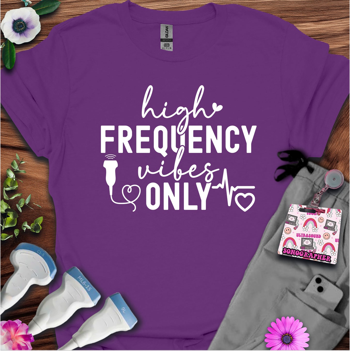 "High Frequency Vibes" T-shirt