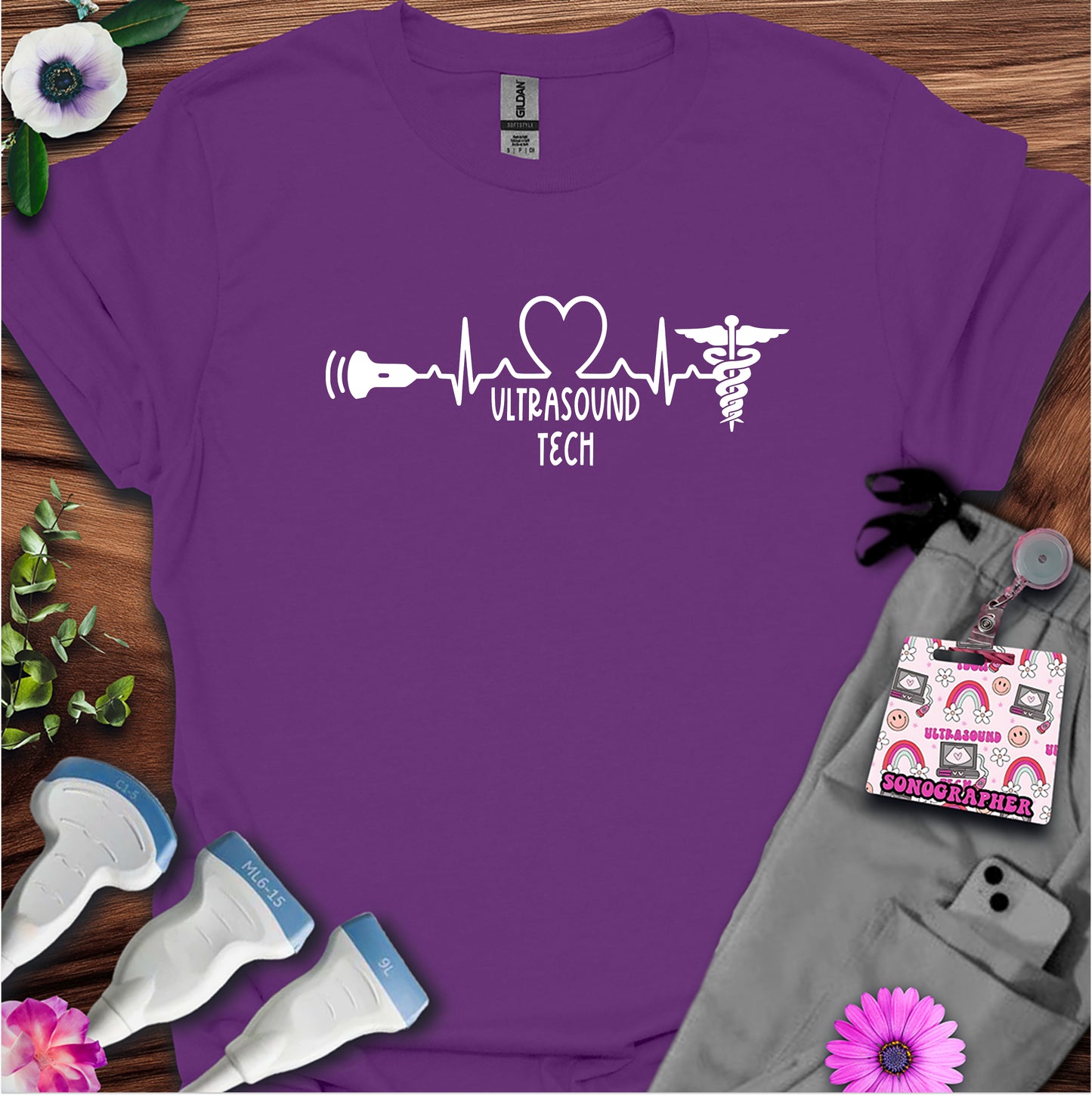 "Ultrasound HeartBeat" T-Shirt