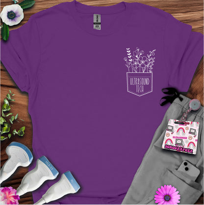 "Ultrasound Tech Pocket" T-Shirt