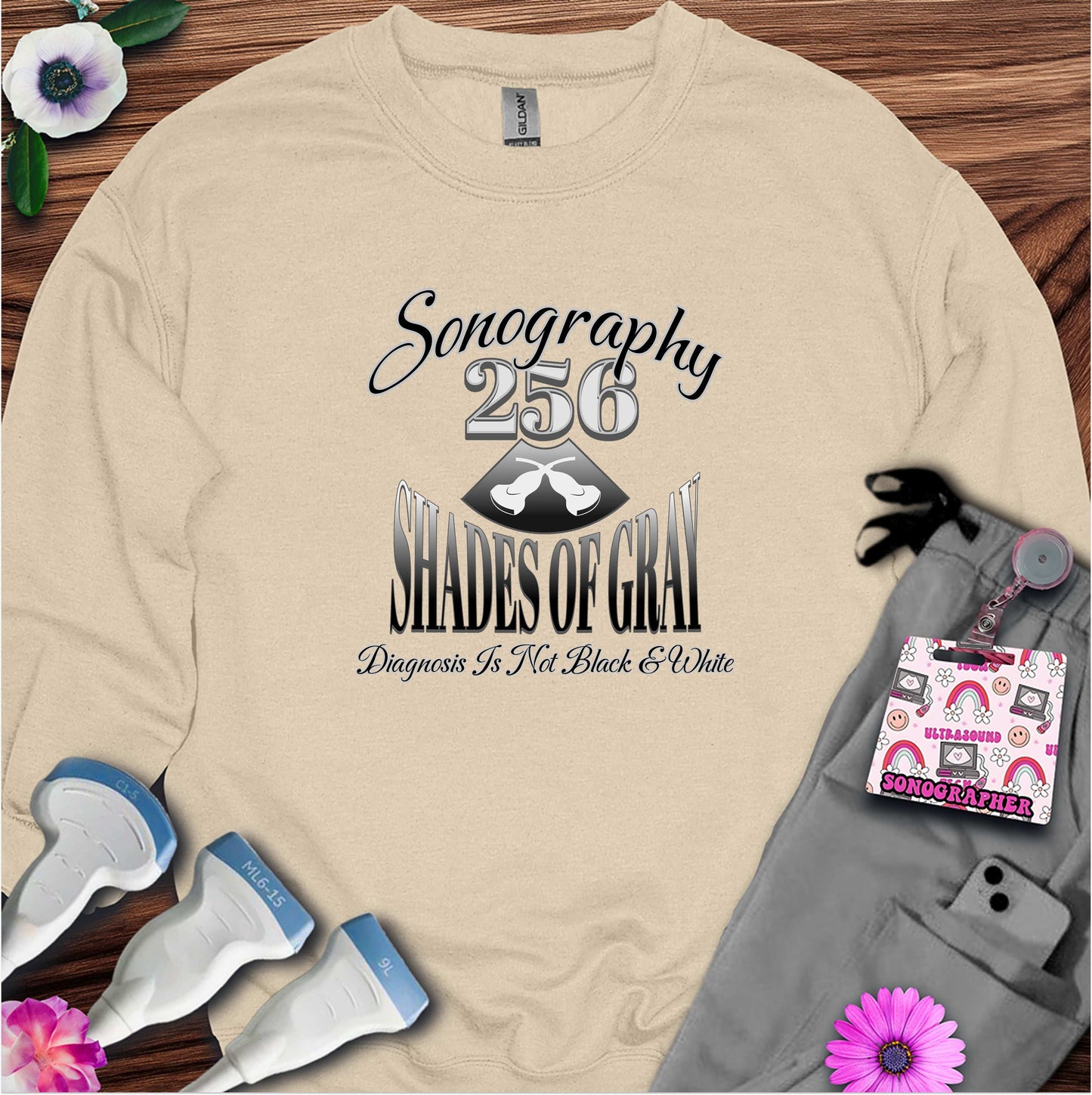 "256 Shades of Gray" Sweatshirt