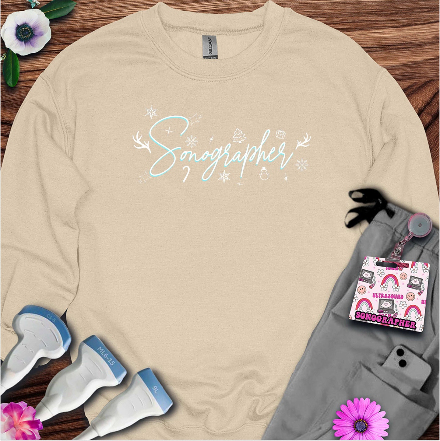 "Holiday Sonographer" Sweatshirt