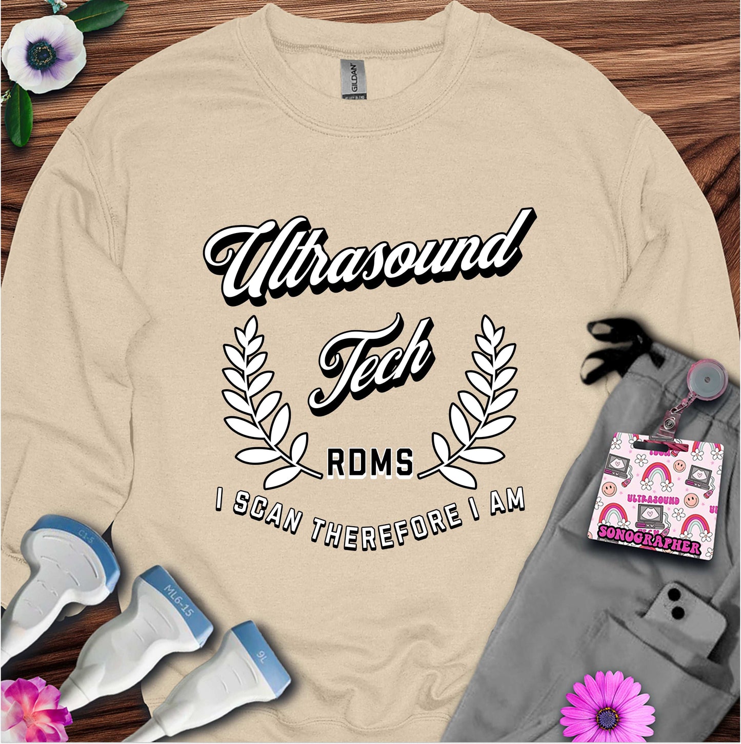 "I Scan Therefore I Am" Sweatshirt