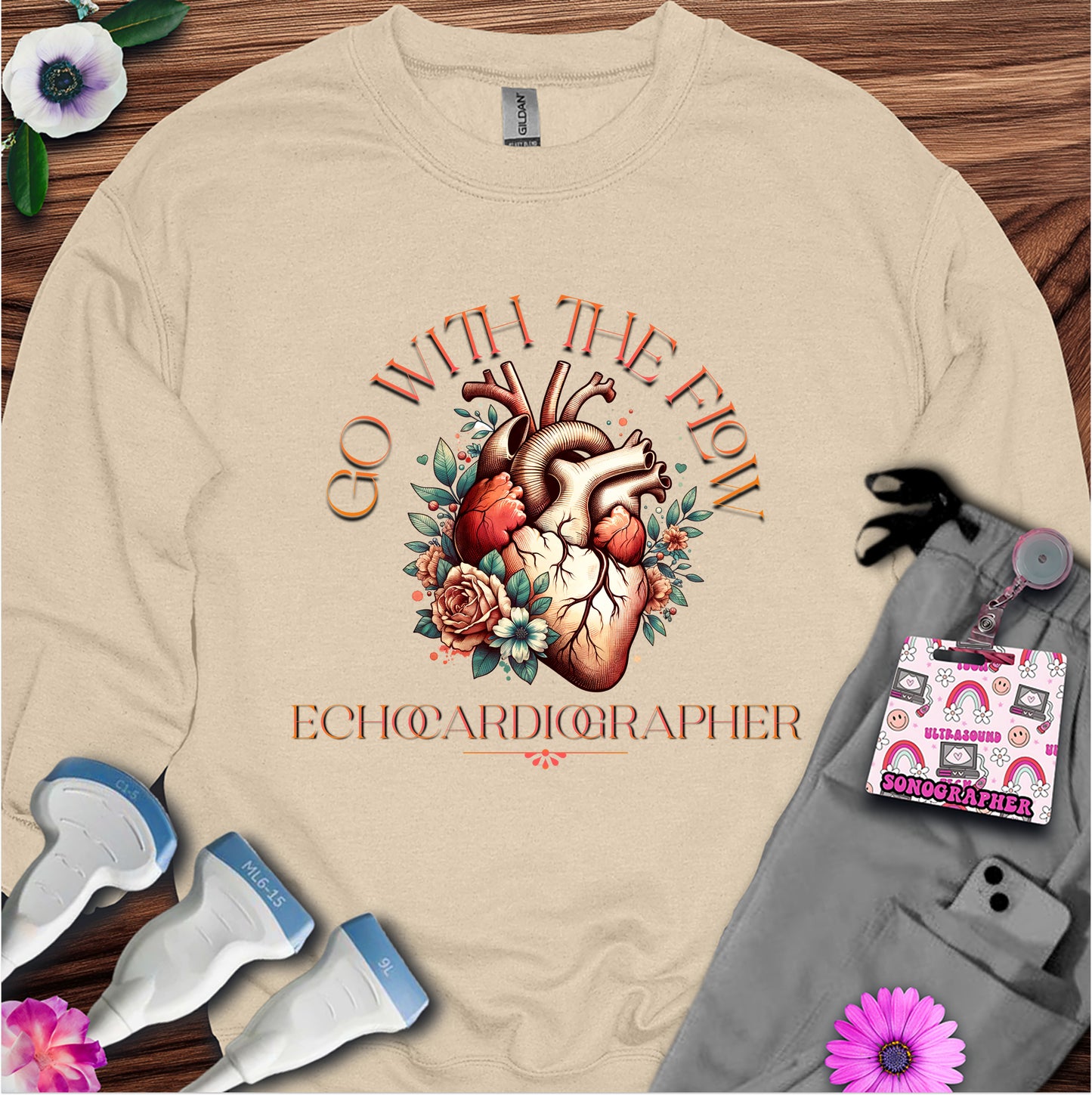 "Go With The Flow" Sweatshirt