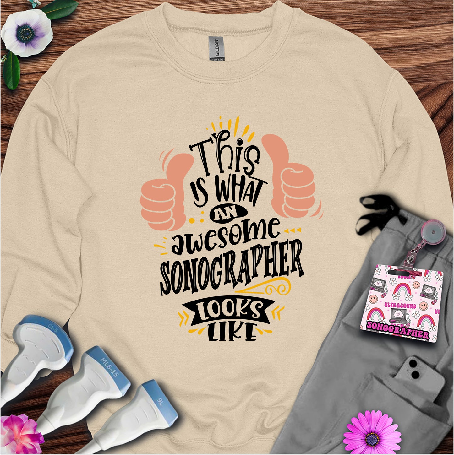 "Awesome Sonographer" Sweatshirt