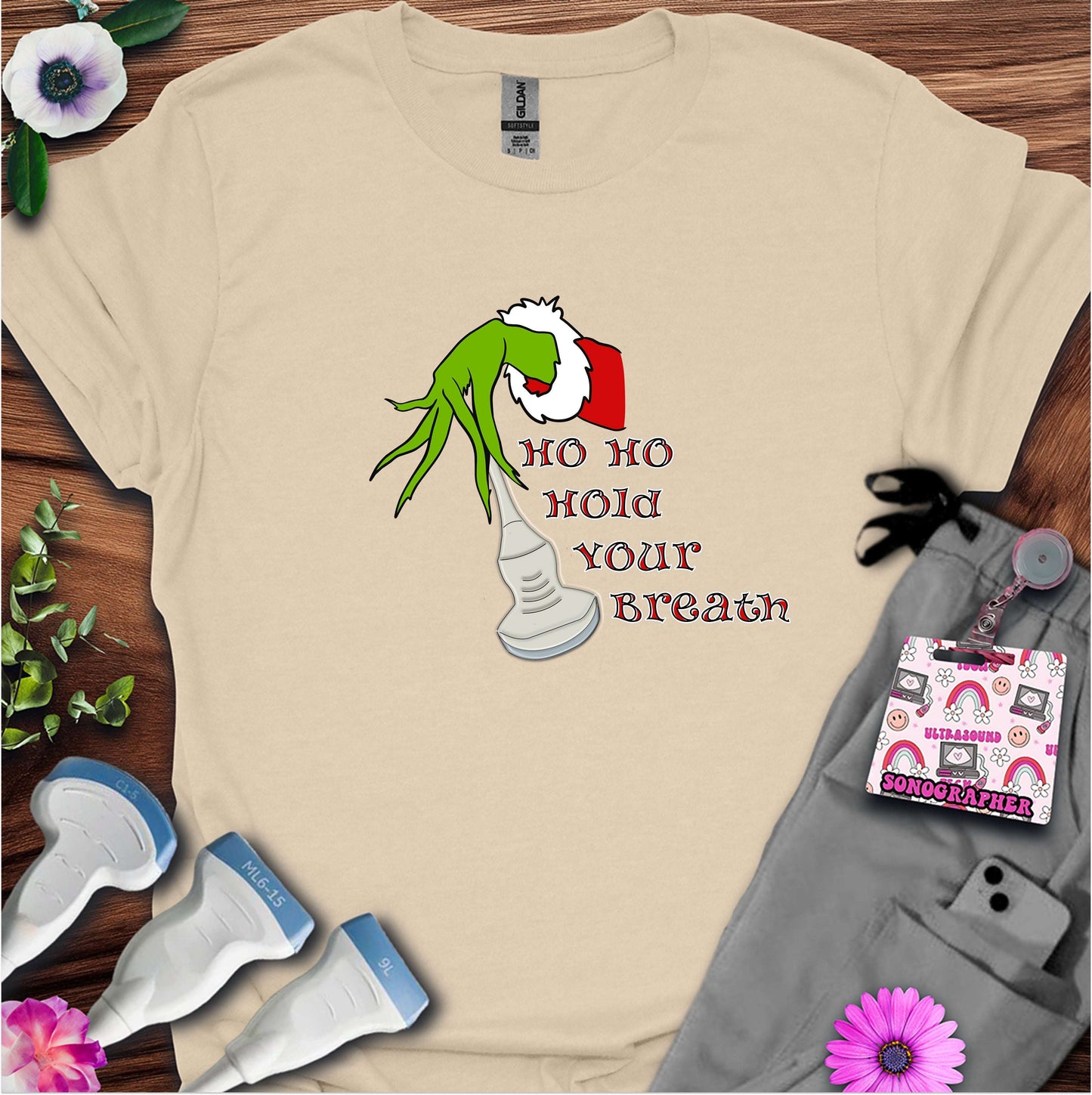 "Ho Ho Hold Your Breath" T-shirt