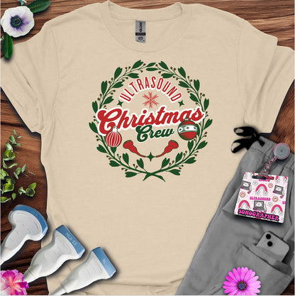 "Ultrasound Christmas Crew" T-shirt