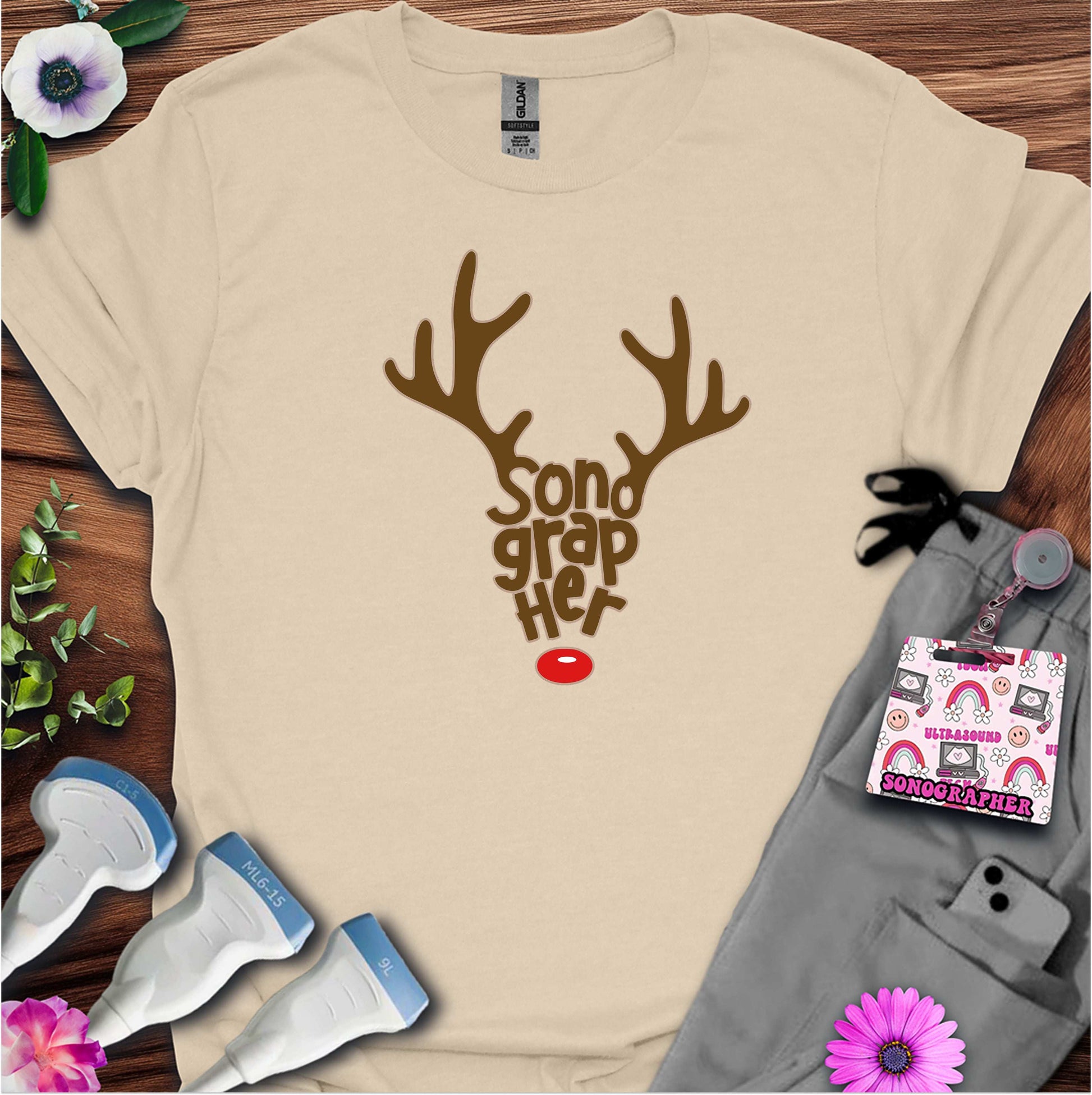 "Reindeer Sonographer" T-shirt