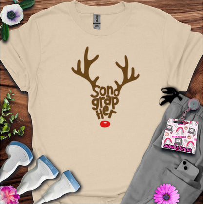 "Reindeer Sonographer" T-shirt