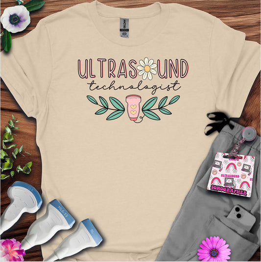 "Daisy Ultrasound Technologist" T-shirt