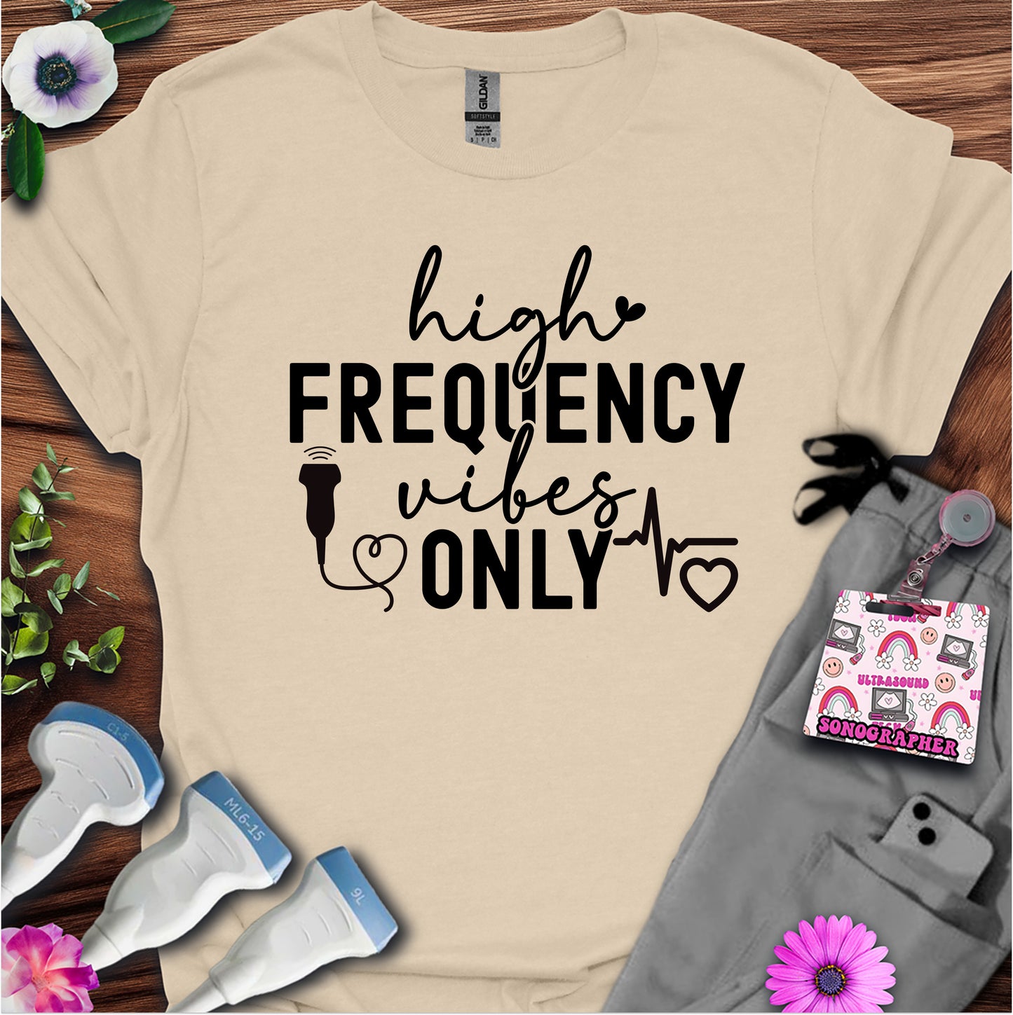 "High Frequency Vibes" T-shirt