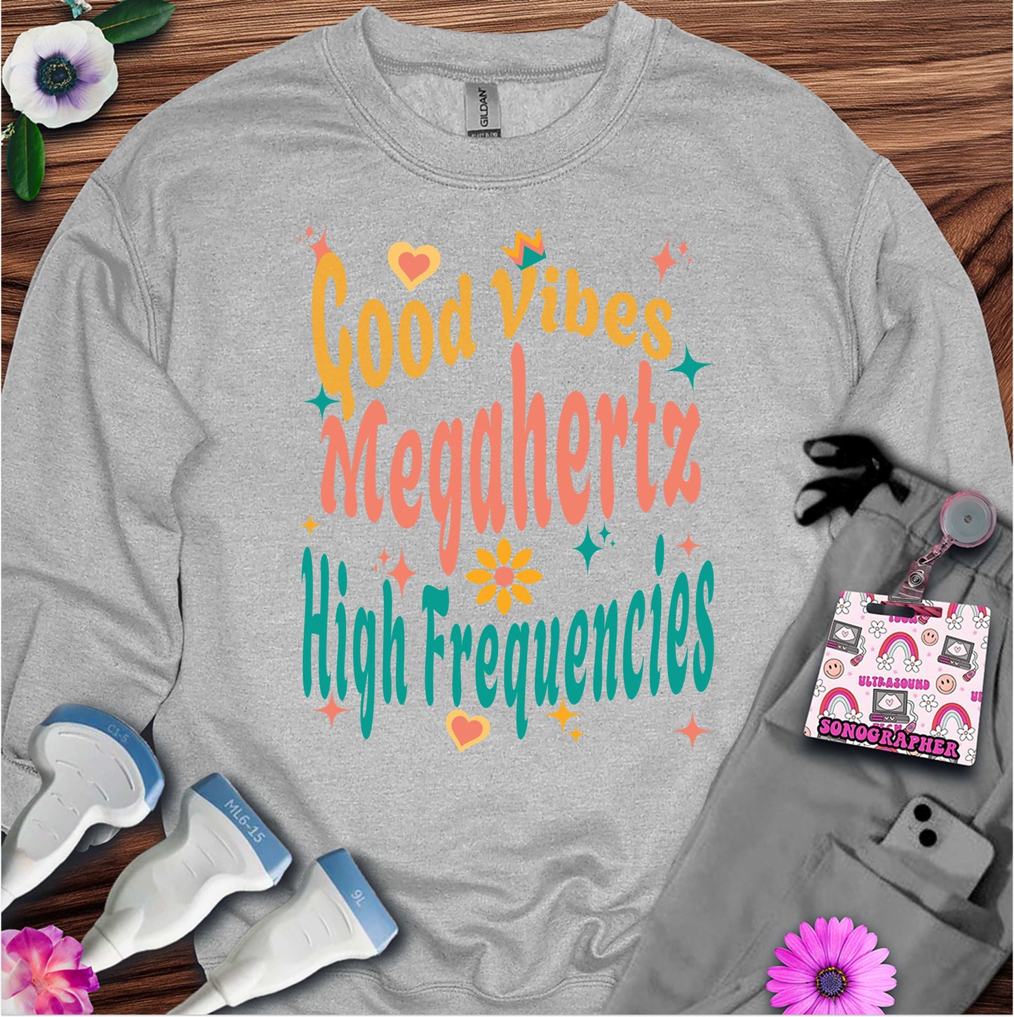 "Megahertz & High Frequencies" Sweatshirt