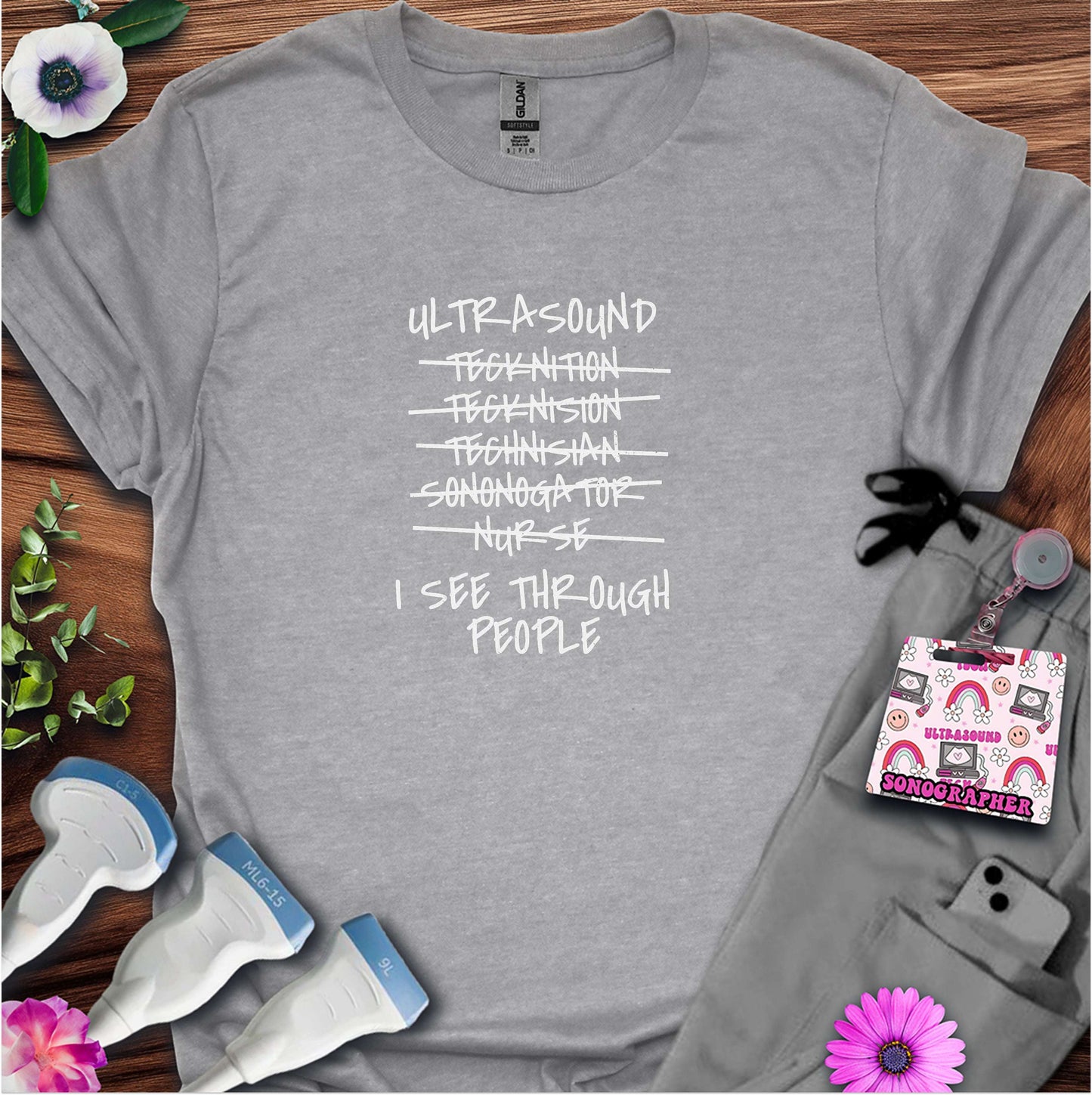 "Ultrasound Tecknitian" T-Shirt