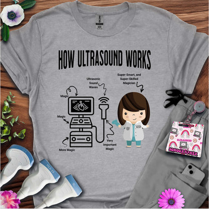 "How Ultrasound Works" T-Shirt