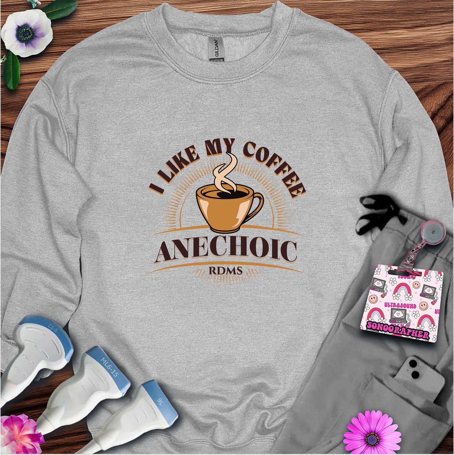 "I Like My Coffee Anechoic" Sweatshirt