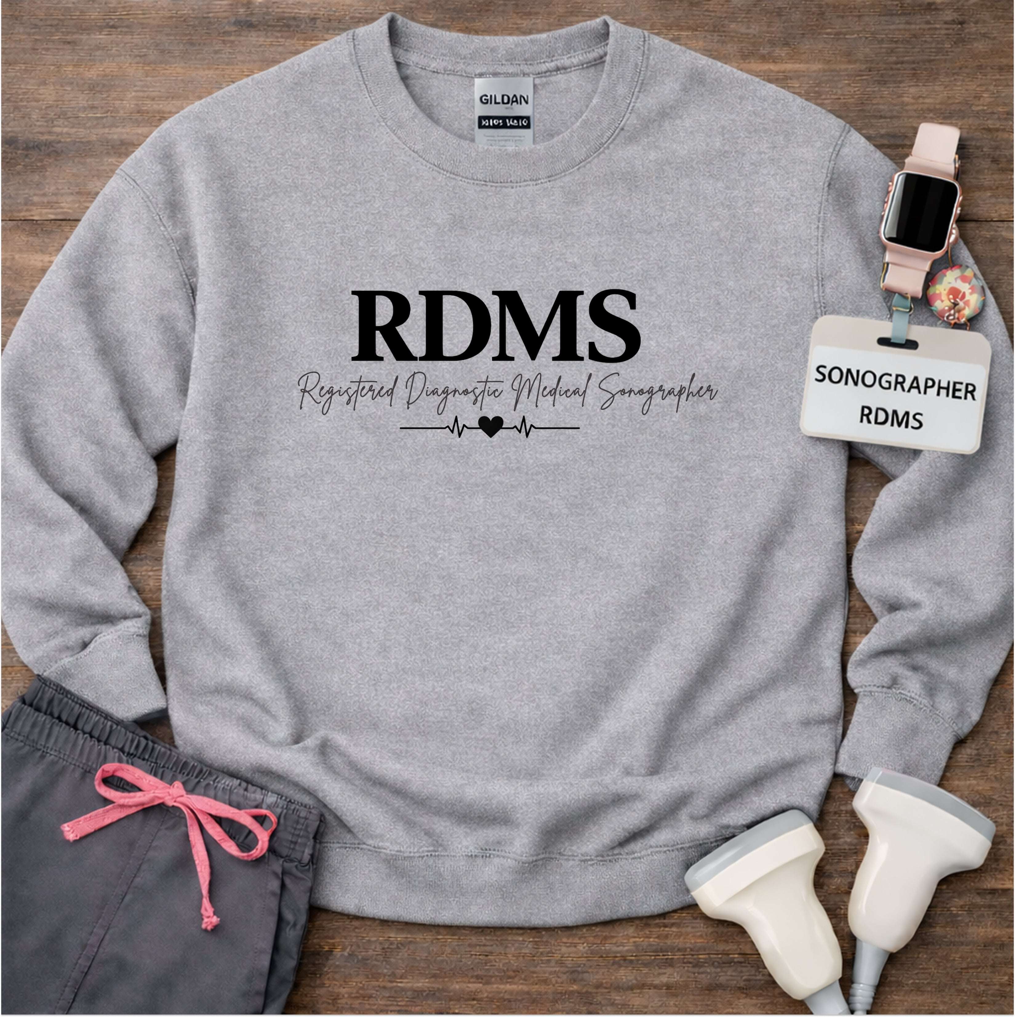 RDMS Heartbeat Sweatshirt