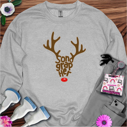 "Reindeer Sonographer" Sweatshirt