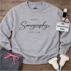 Elegant Script Scan Club Sweatshirt