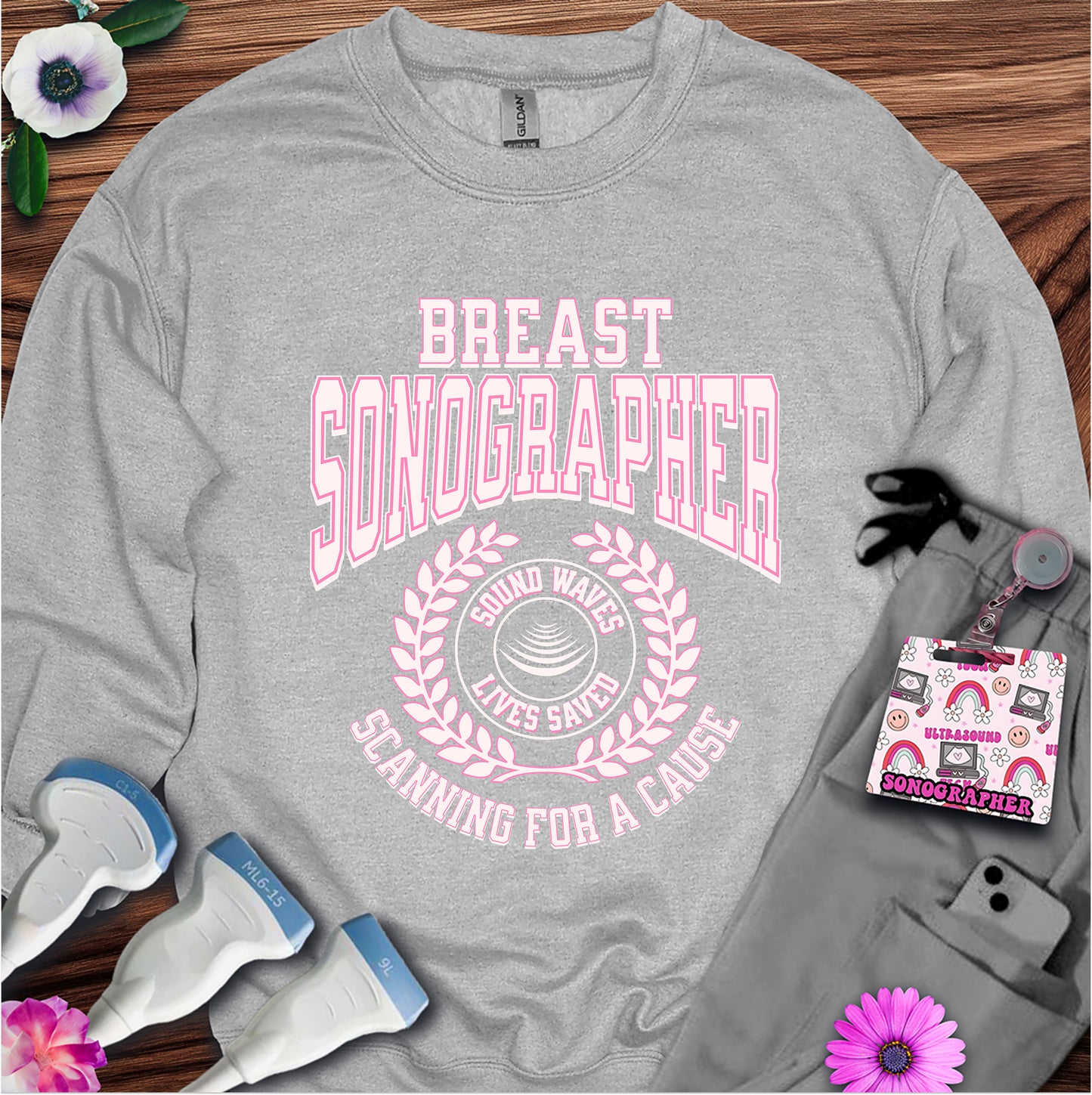 "Sound Waves, Lives Saved" Sweatshirt