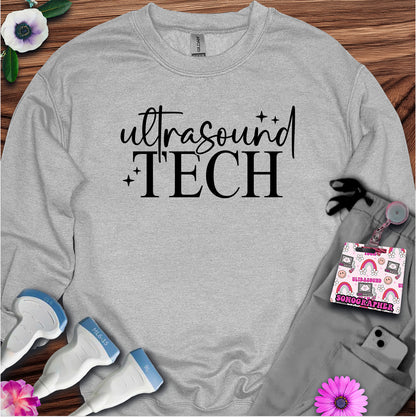 "Ultrasound Tech Sparkle" Sweatshirt