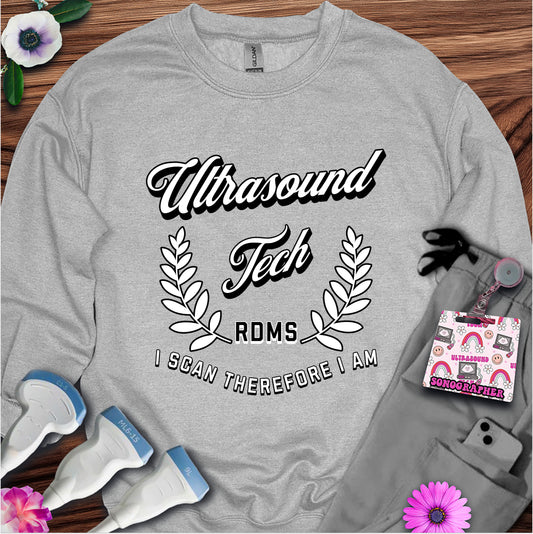 "I Scan Therefore I Am" Sweatshirt