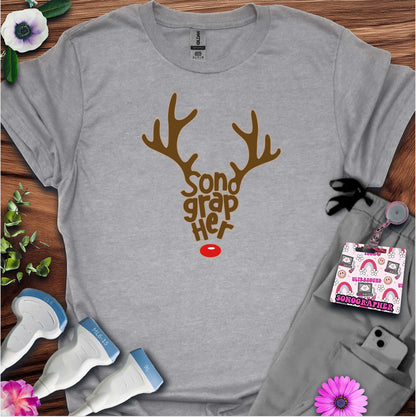 "Reindeer Sonographer" T-shirt