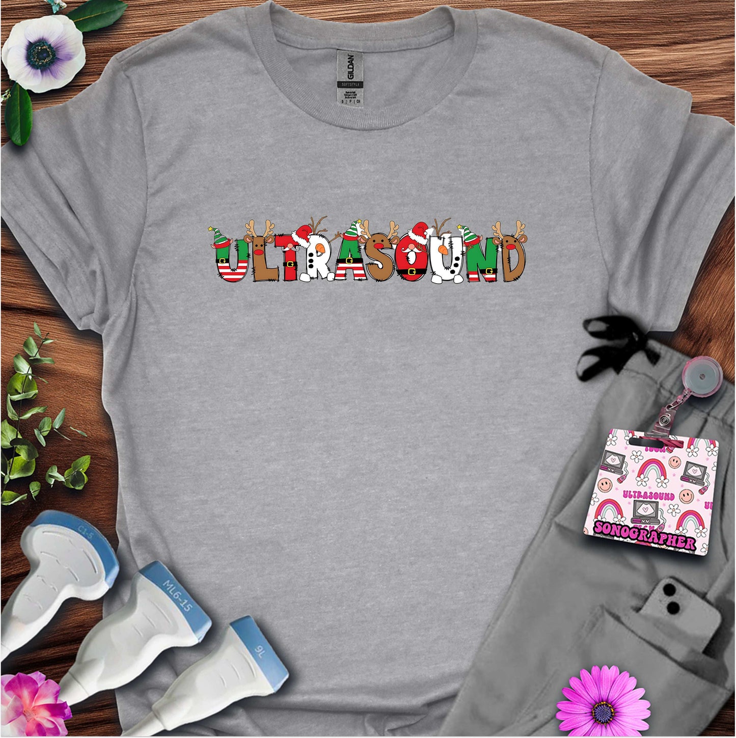 "Ultrasound Christmas" T-shirt