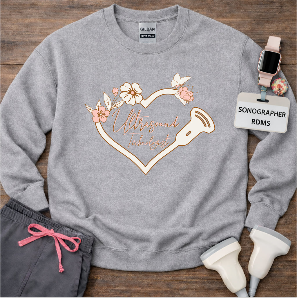 "Butterfly Ultrasound Technologist" Sweatshirt
