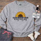 "Ultrasound Tech Sunflower" 🌻 Sweatshirt