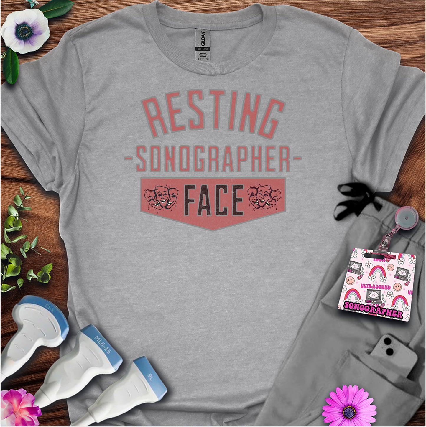 "Resting Sonographer Face" T-Shirt