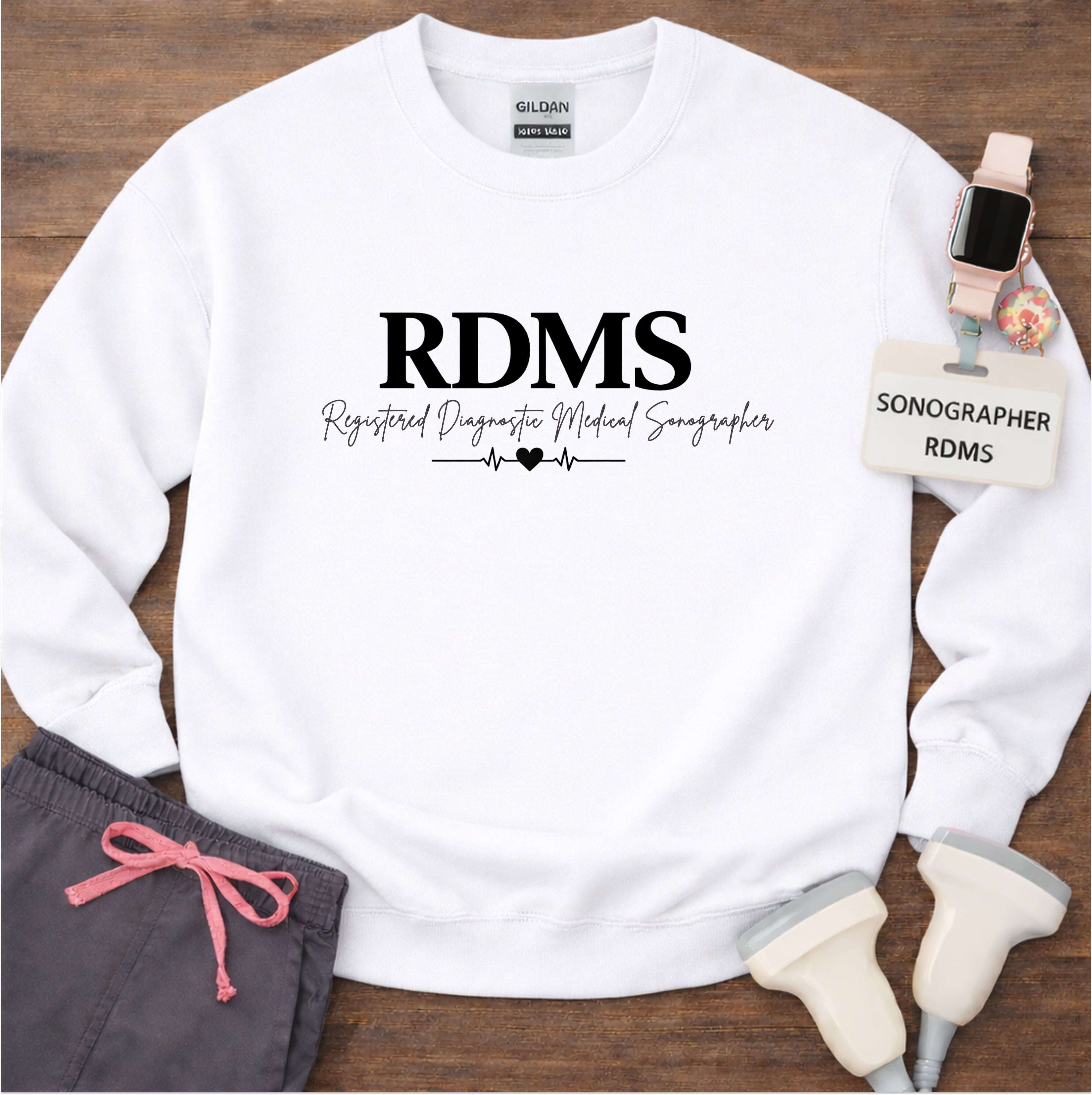 RDMS Heartbeat Sweatshirt