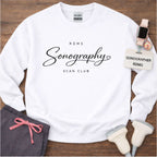 Elegant Script Scan Club Sweatshirt