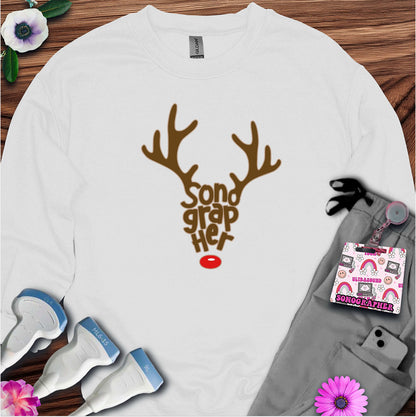 "Reindeer Sonographer" Sweatshirt