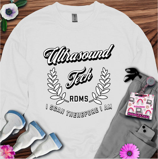 "I Scan Therefore I Am" Sweatshirt