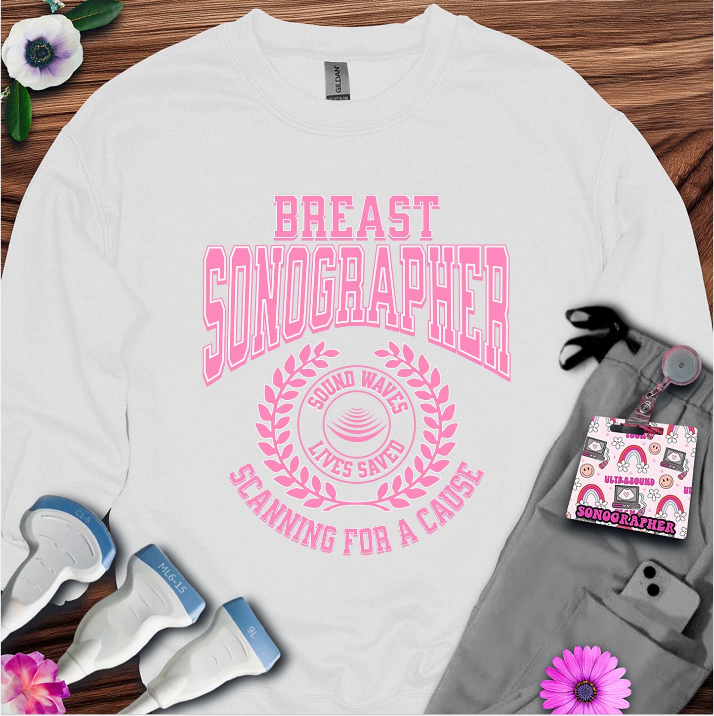 "Sound Waves, Lives Saved" Sweatshirt