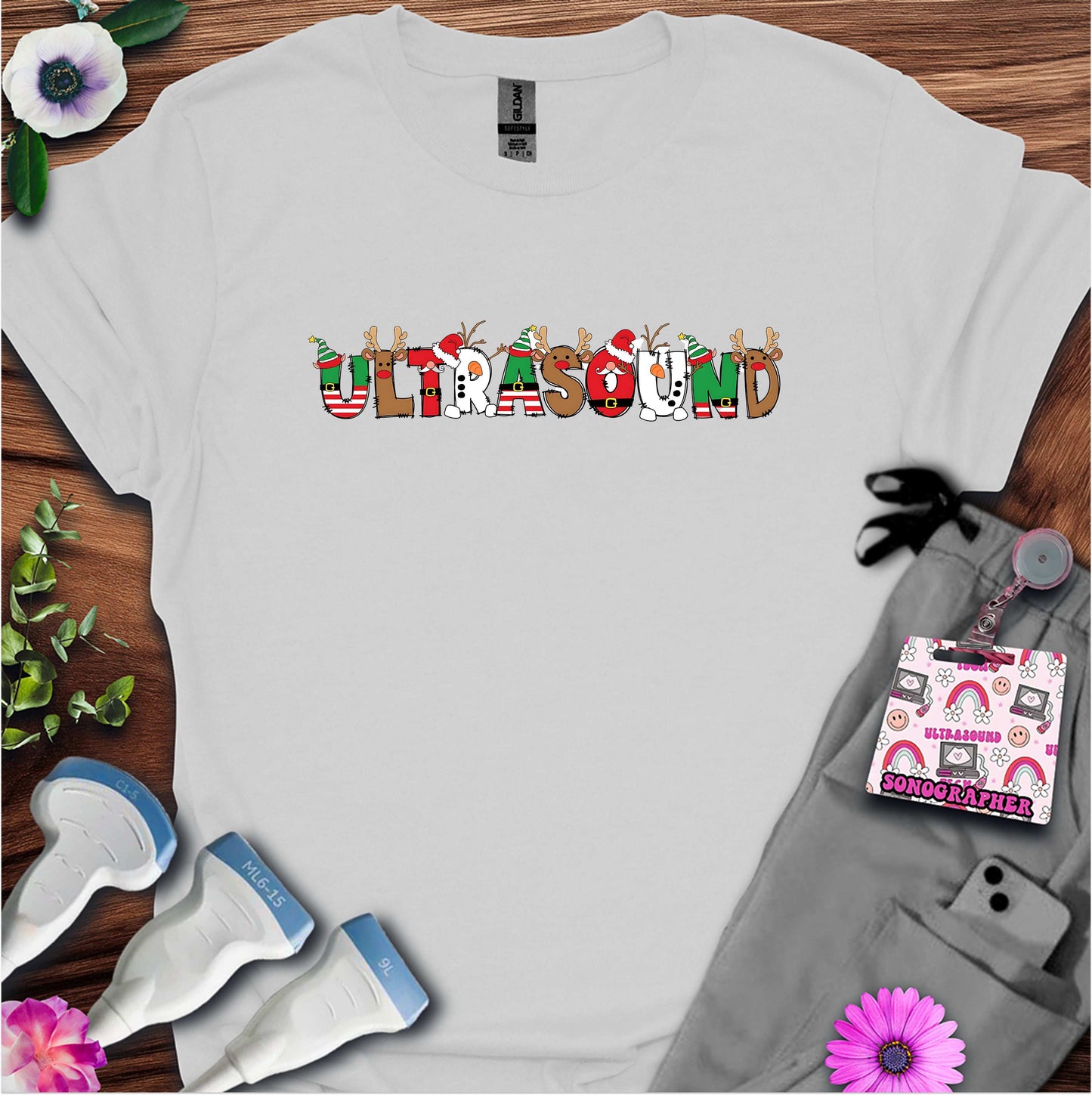 "Ultrasound Christmas" T-shirt