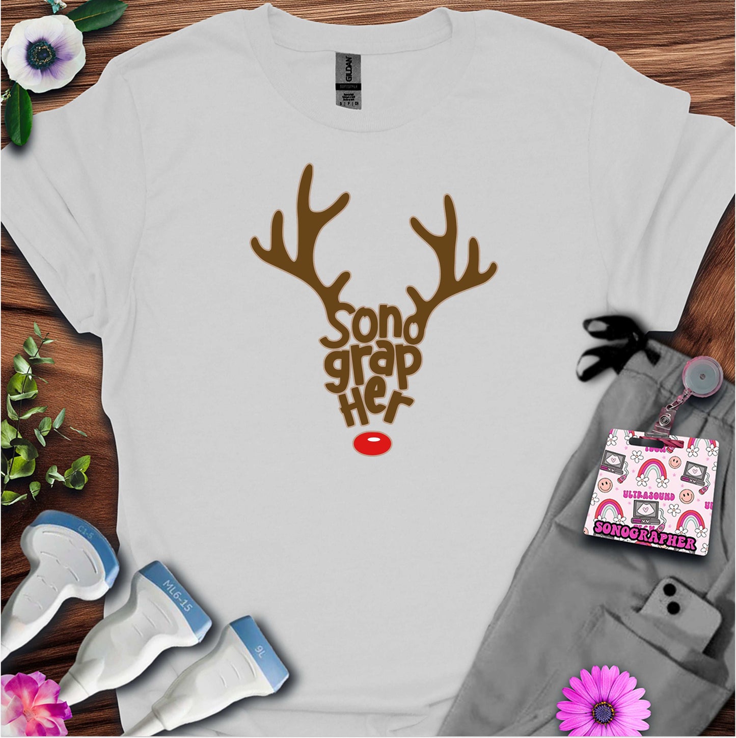 "Reindeer Sonographer" T-shirt