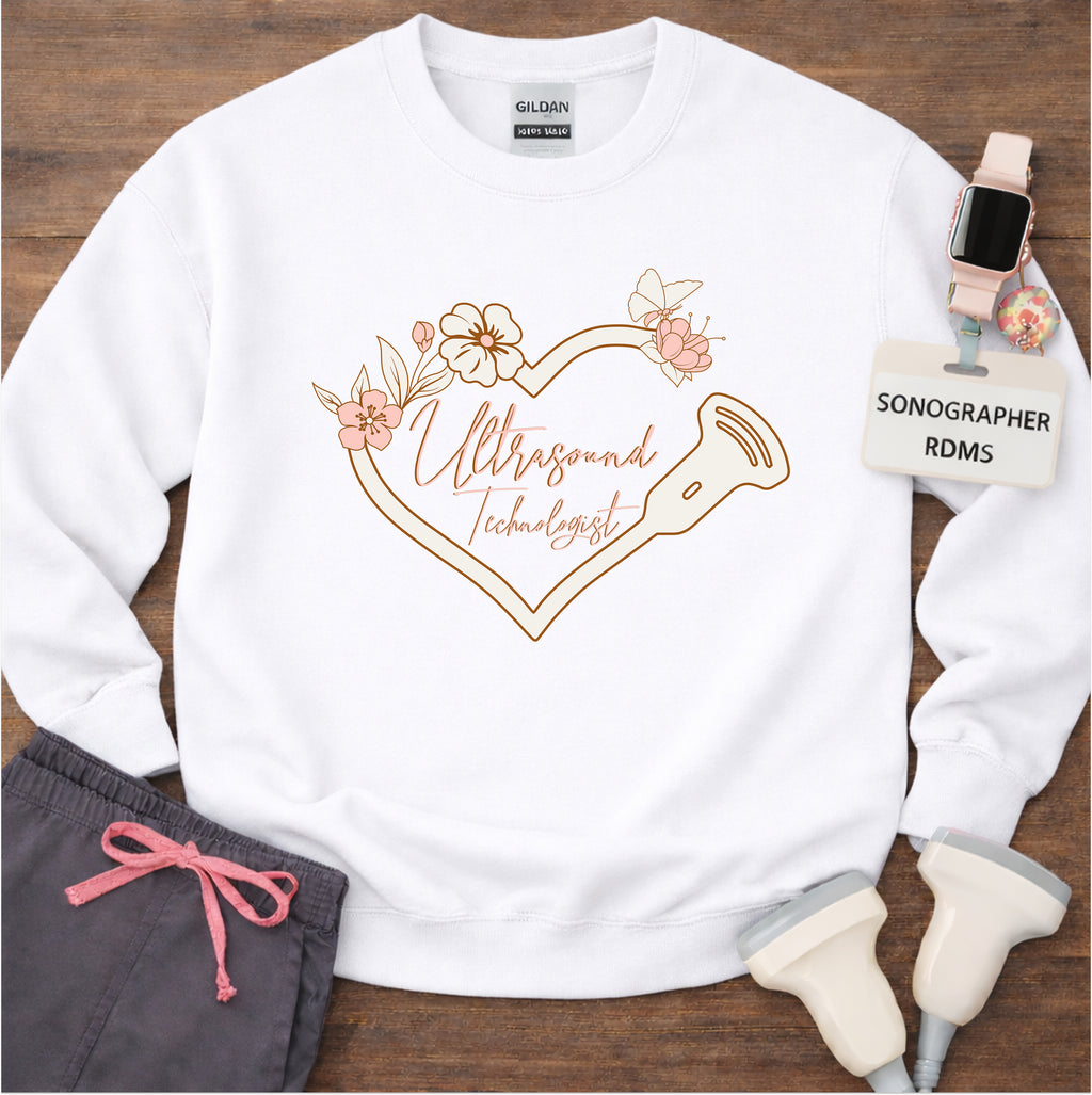 "Butterfly Ultrasound Technologist" Sweatshirt