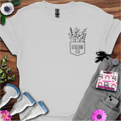 "Ultrasound Tech Pocket" T-Shirt